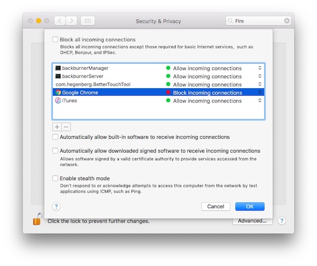Mac App Block Internet Access